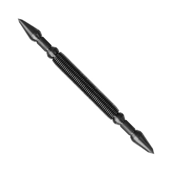 Punzón de centro TYRWEEY de 14 cm, doble cabeza 1/8 pulg. y 3/16 pulg.