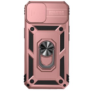 Estuche Gangxun Para Iphone 14 Plus, Soporte Giratorio 360°, Estilo Mecánico Y Magnético