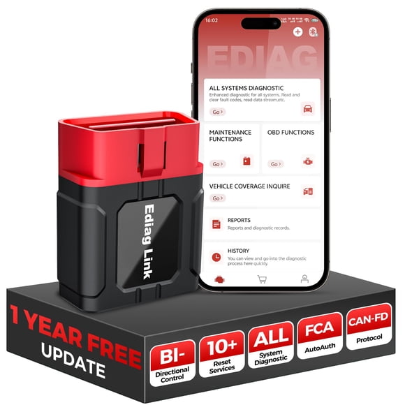 Escáner OBD2 KINGBOLEN Bluetooth Bidireccional