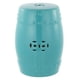 thumbnail image 1 of Taburete de jardín Safavieh Modern Ming Ceramic Light Aqua, 1 of 4