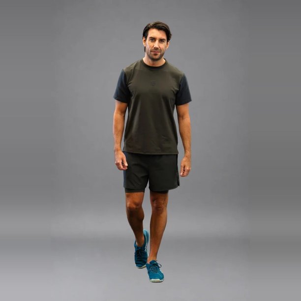 Camiseta Dryplay Advance Hombre Verde Olive
