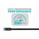 thumbnail image 2 of Cable Ethernet Monoprice Cat6 30m UTP 550MHz Negro, 2 of 6