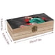 thumbnail image 2 of Gianluigi Donnarumma-theme Wooden Storage Box Rustic Wood Organizer Box Decorative Keepsake Box Multipurpose Desktop Storage Chest for Home Office Jewelry Trinkets Crafts Supplies, 2 of 6