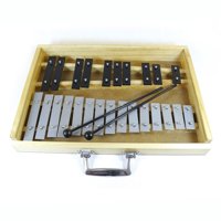 Alaguez - Metalófono Az-Mt25S 25 Notas Gris/Negro