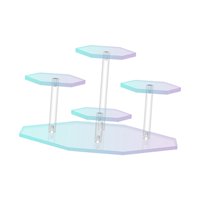 Bothyi - Soporte De Exhibición Para Pastelería, Plato Para Servir, Soporte Para Pastel Para Cumpleaños, Vacaciones, Boda, 18Cm X 10,8 Cm