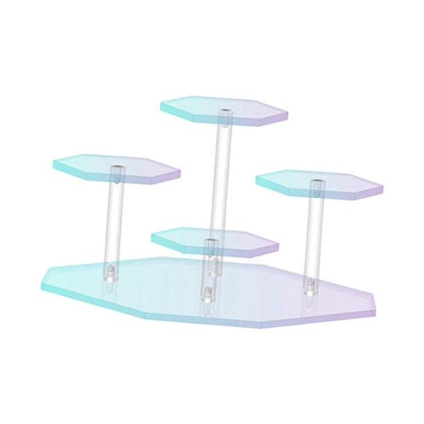 Soporte De Exhibición Para Pastelería, Plato Para Servir, Soporte Para Pastel Para Cumpleaños, Vacaciones, Boda, 18cm X 10,8 Cm