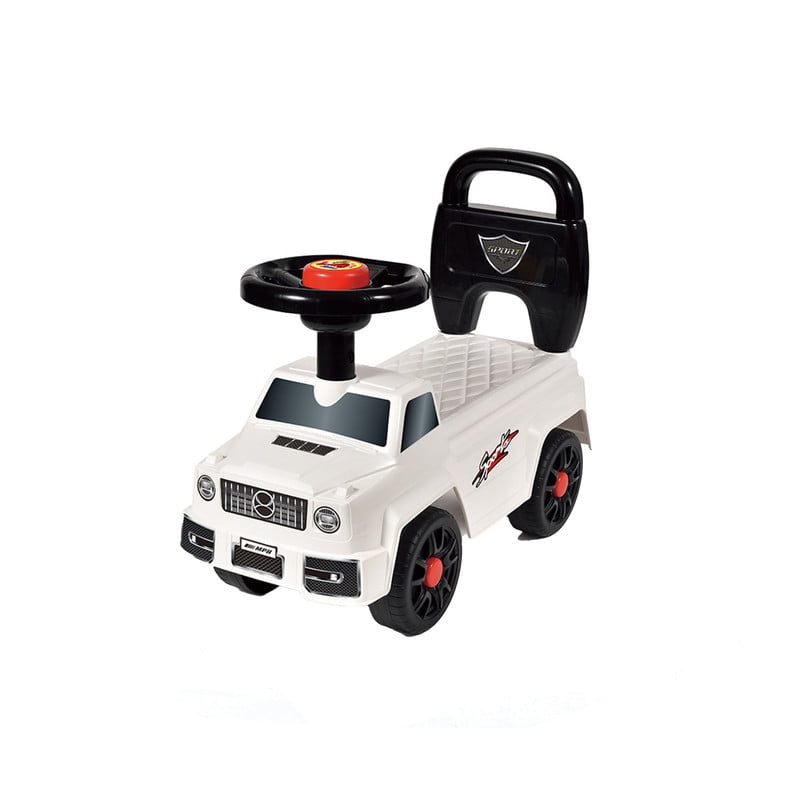 Babyluna - Auto Correpasillos Y Andador Infantil Con Sonido Blanco