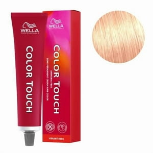 Tinte Para Cabello Wella Color Touch 10/34 Rubio Super Claro Dorado Cobrizo 60Ml