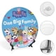 thumbnail image 4 of Peppa Pig Plato decorativo de porcelana fina (bone china), plato decorativo de cerámica para hogar, oficina, soporte de pared, platos decorativos para dormitorio - 6 pulgadas (15 cm), 4 of 6