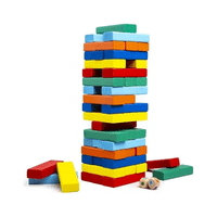 Genérico - Juego De Mesa Jenga Colores