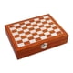 thumbnail image 5 of Juego Ajedrez Portátil De Madera Con Botella y Vasos Metal, 5 of 6