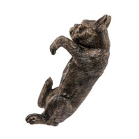 Magideal - Escultura Colgante De Bonsái, Escultura De Animal, Maceta De Resina, Colgador De Maceta, Estatua De Animal Para Jardín, Cerca, Balcón, Escritorio, Est Bulldog Francés