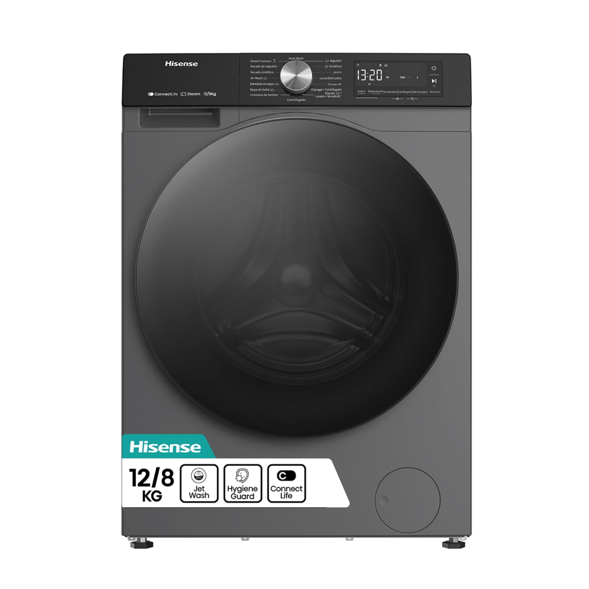 Lavadora Secadora Carga Frontal WD3S1243BT1 12KG/8KG