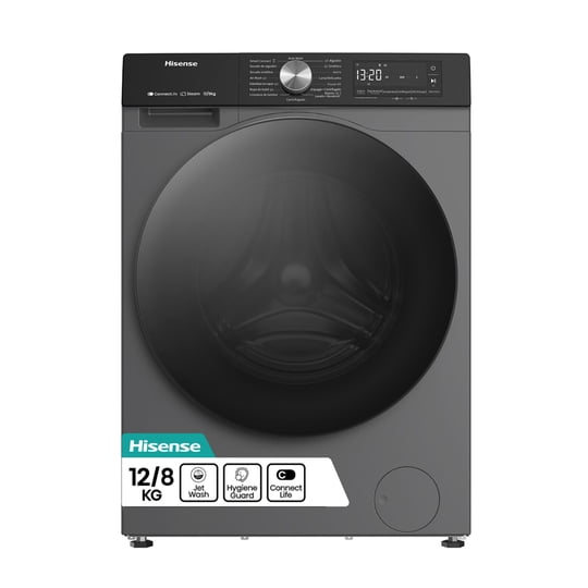 Hisense - Lavadora Secadora Carga Frontal 12/8kg Wd3s1243bt1