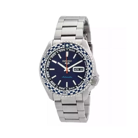 Seiko - Reloj 5 Sports Edición Especial Automático Esfera Azul Para Hombre Srpk65K1