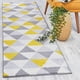 thumbnail image 2 of Alfombra Pasillo Florida Amarilla 70 x 230 cm, 2 of 3