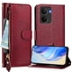 thumbnail image 1 of FOXDOCK Funda Tipo Cartera para Umidigi Note 100 Cuero PU con Cremallera y Correa de Muñeca, Ranuras para Tarjetas, Soporte Plegable, Cierre Magnético, 1 of 5