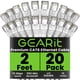 thumbnail image 1 of Cable Ethernet Cat 6 De 0 6 M (2 Pies) 10 Gbps Paquete De 20 Blanco, 1 of 9