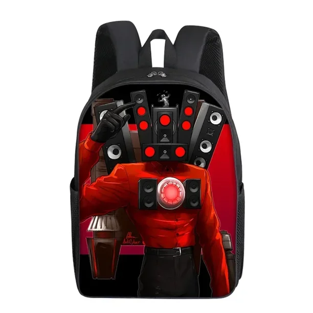2024 Hot Skibidi Toilet Toilet Elementary Primary and Middle School Students Boys and Girls School Anime Bags Mochila