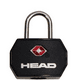 thumbnail image 2 of Candado Tsa Con Llave Negro Head, 2 of 2