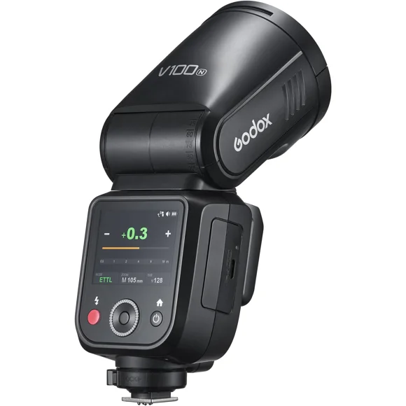 Godox V100-N Flash Para Nikon