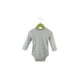 thumbnail image 1 of Body De Algodón Gris Talla 24-36M, 1 of 1