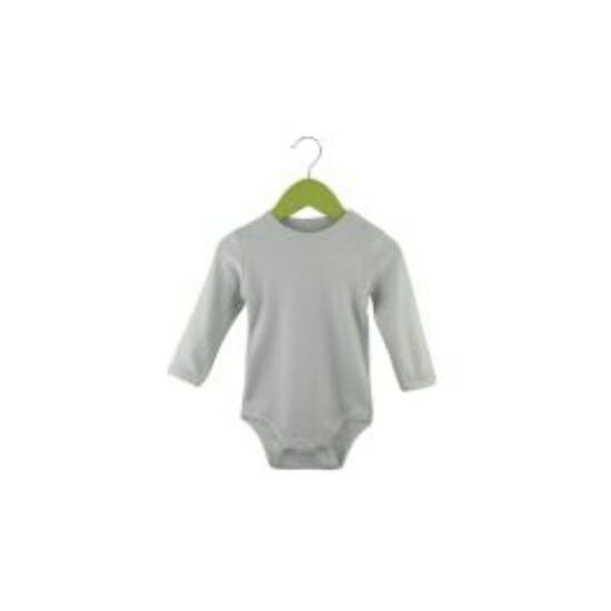 Body De Algodón Gris Talla 24-36M