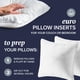thumbnail image 2 of Almohadas Beckham Hotel Collection, tamaño europeo (juego de 2), 2 of 9