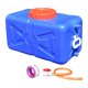 thumbnail image 3 of Tanque De Agua Reutilizable, Cubo Horizontal De Almacenamiento Para Camping, Jardín, Coche, Azul, 30 Kg, 3 of 5