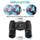 thumbnail image 4 of Binoculares POLDR 8x21 compactos y ligeros para adultos y niños, 4 of 7