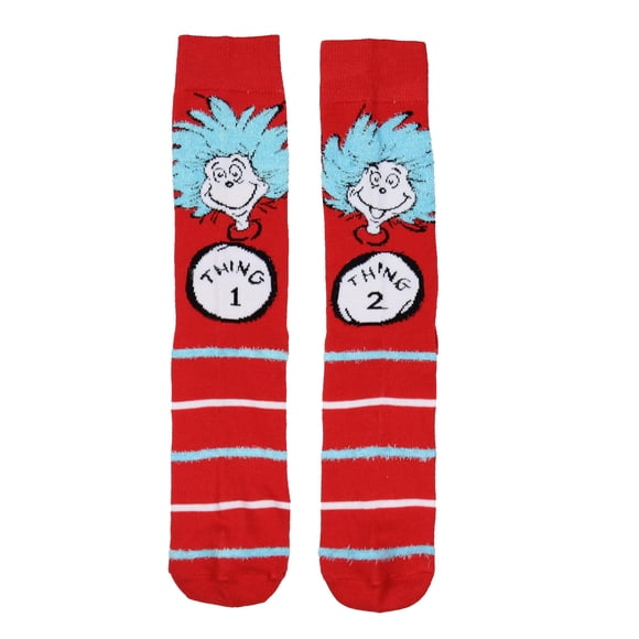 Calcetines Bioworld Dr. Seuss El gato con sombrero COSA UNA COSA DOS