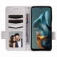 thumbnail image 5 of Funda Cartera para Motorola MOTO G05 4G Tapa Flip con Ranuras y Soporte Blanco, 5 of 5
