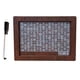 thumbnail image 3 of Hucha para adultos, caja de ahorro de dinero con estuche de almacenamiento en el mostrador, para objetivo de ahorro, banco de dinero con objetivo de Marron oscuro, 3 of 5