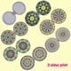 thumbnail image 4 of Espejo compacto CigyYogy, pequeño, portátil, plegable, con aumento de 2 veces, 4 of 7