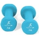 thumbnail image 2 of Mancuernas ProsourceFit de neopreno 3.18 kg (7 lb) color azul cielo, juego de 2, 2 of 7