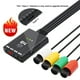 thumbnail image 2 of Adaptador Receptor Convertidor Controlador Inalámbrico AARONMEI N64 Soporta Cuatro Controladores Negro, 2 of 3