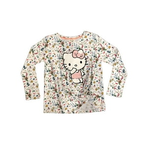 Polera Niña Hello Kitty Blanco 4
