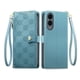 thumbnail image 1 of Funda Billetera con Cierre para [samsung galaxy S25 Edge] con Tarjetero, Soporte y Correa de ManoAzul, 1 of 5