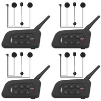 Auriculares Bluetooth Con Intercomunicación Para Casco De Motocicleta Gairen V4 Plus