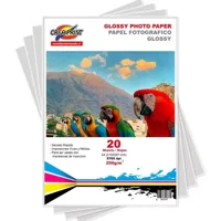 Creaprint - Papel Fotografico 20 Hojas A4 Premium Brillante 250 Grs