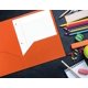 thumbnail image 5 of Carpeta de archivo Better Office Products tamaño carta, paquete de 24, naranja, 5 of 6