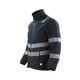 thumbnail image 2 of MICROPOLAR IRON LINE CON REFLECTIVA MANGA LARGA HOMBRE NEGRO TALLA XXL, 2 of 3