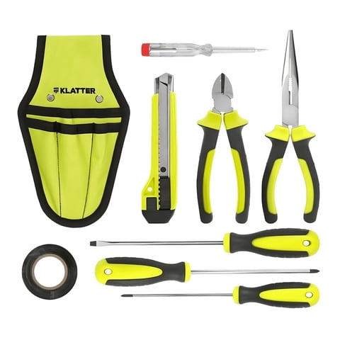 Klatter - Set De Herramientas Manuales 9 Piezas
