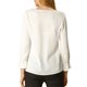 thumbnail image 3 of INSPIRE CHIC Blusa con Volantes para Mujer de Regreso a Clases Elegante Cuello en V Manga Larga Top Elegante Blanco XS, 3 of 7