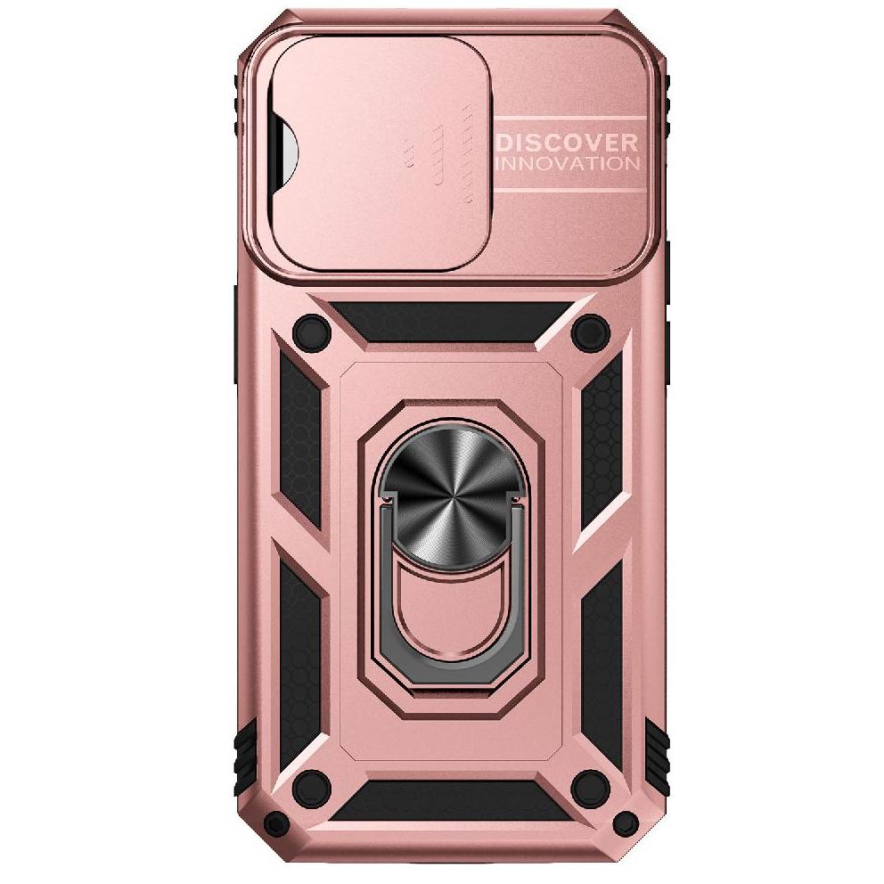 Estuche Gangxun Para Iphone 14 Pro Max, Soporte Giratorio 360°, Estilo Mecánico Y Magnético