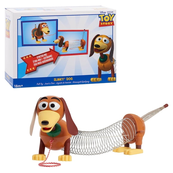 Pull Toy Just Play Disney•Pixar's Toy Story Slinky Dog para niños mayores de 18 millones