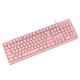 thumbnail image 4 of Mini Teclado Mecánico De 104 Teclas, Teclados De Pollo Blancos Brillantes Para Computadora, 4 of 5