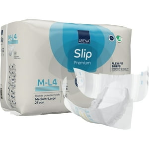 Abena - Pañales Adultos Slip Flexi Fit M- L4 Premium, 21 Unidades