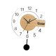 thumbnail image 5 of Reloj De Pared Artesanal, Obra De Arte Precisa, Redondo, Moderno, Para Comedor, Cafetería, Dormitorio., 5 of 5