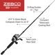 thumbnail image 2 of Combo de Caña y Carrete de Pesca Zebco 33 Telescópica 57 cm-1,8 m, 2 of 9